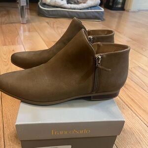 Franco Sarto women’s light brown Leather Boots